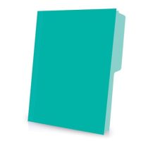 Folder tamaño cta aqua c/50 pz