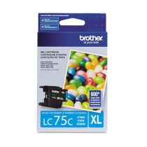 TINTA BROTHER LC75C AZUL...