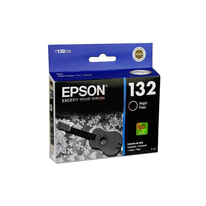 TINTA EPSON 132 STYLUS T22/TX120/TX130 NEGRO