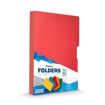 Folder Fortec 1463 Rojo...