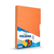 Folder Fortec 1461 Naranja...