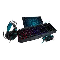 Kit Gamer Teclado Audifonos...