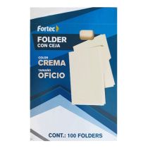 Folder Fortec Crema Tamaño...