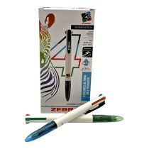 Boligrafo Zebra 4 Colores...