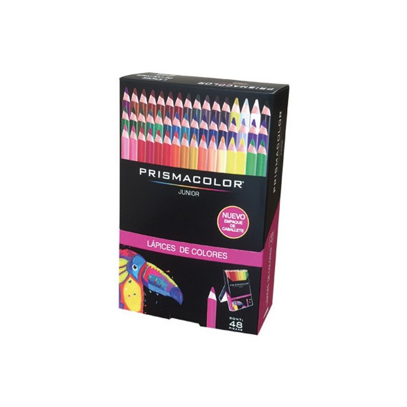 Regalo+ Caja Con 48 Colores Prismacolor+48 Plumas De Gel