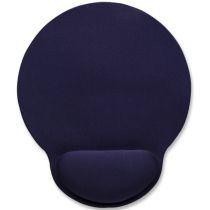 Mousepad tipo gel, Azul Marino