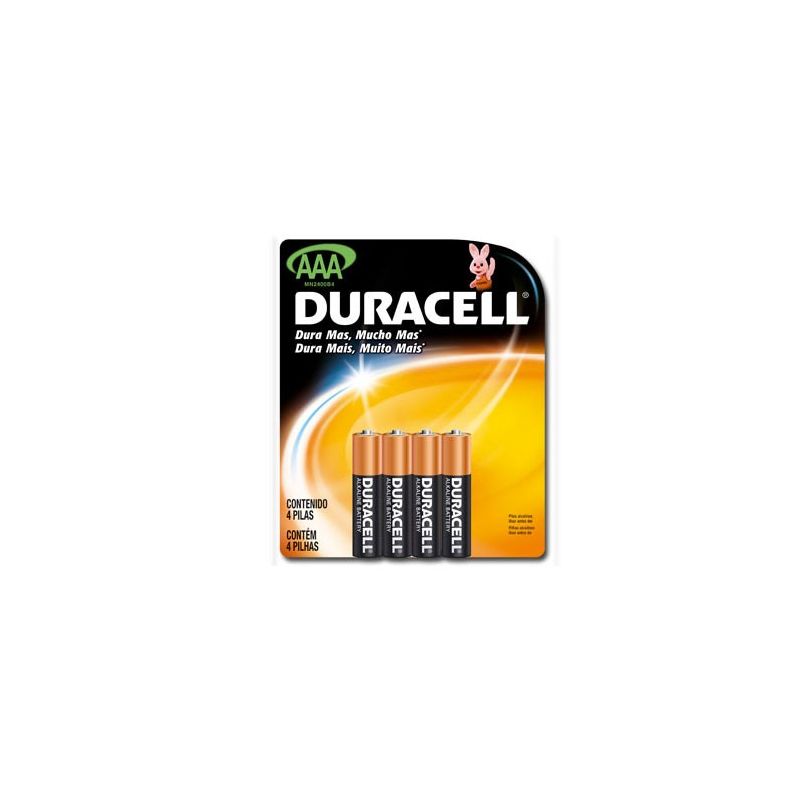 PILA ALCALINA DURACELL AAA DE 1.5 VOLTS 16 PIEZAS