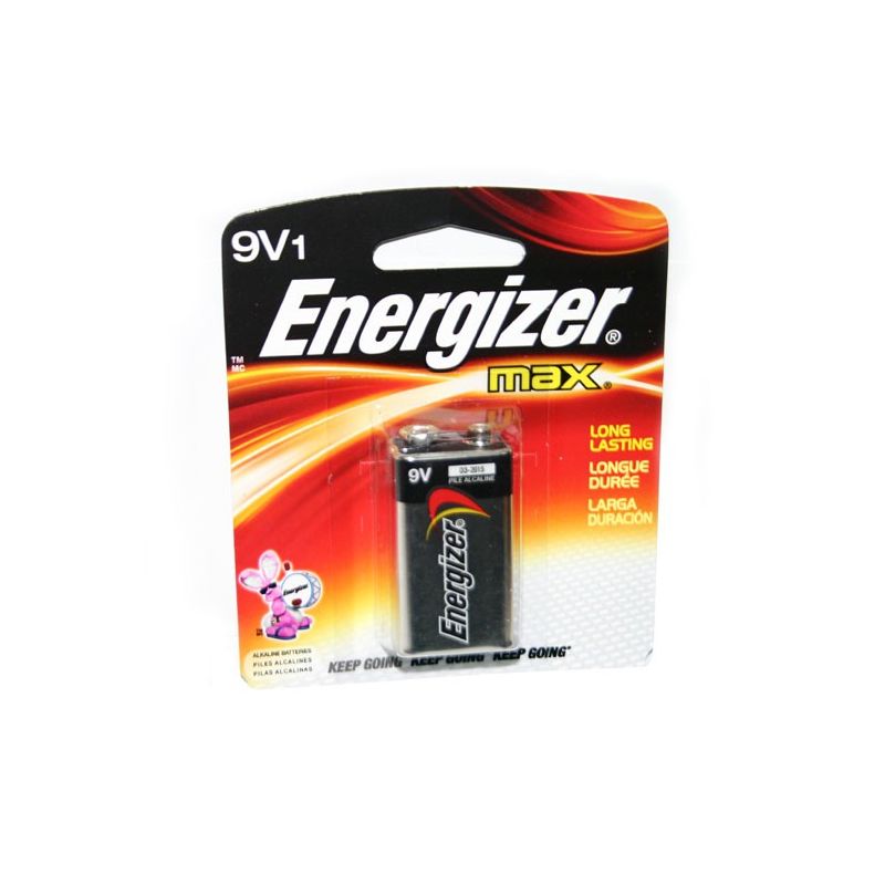 PILA ALCALINA ENERGIZER 9V DE 9 VOLTS 1 PIEZA